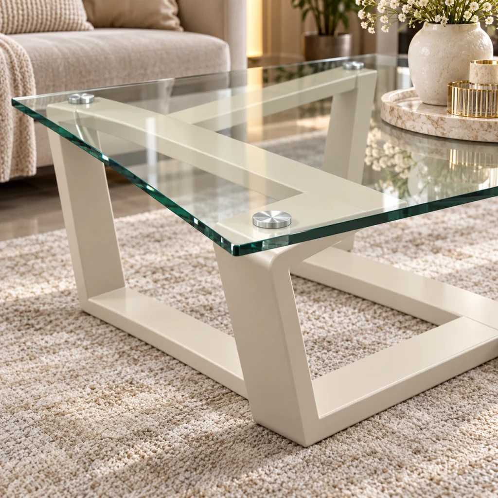 FURNIDAR — Table basse ZED — vue d’ensemble / طاولة قهوة ZED