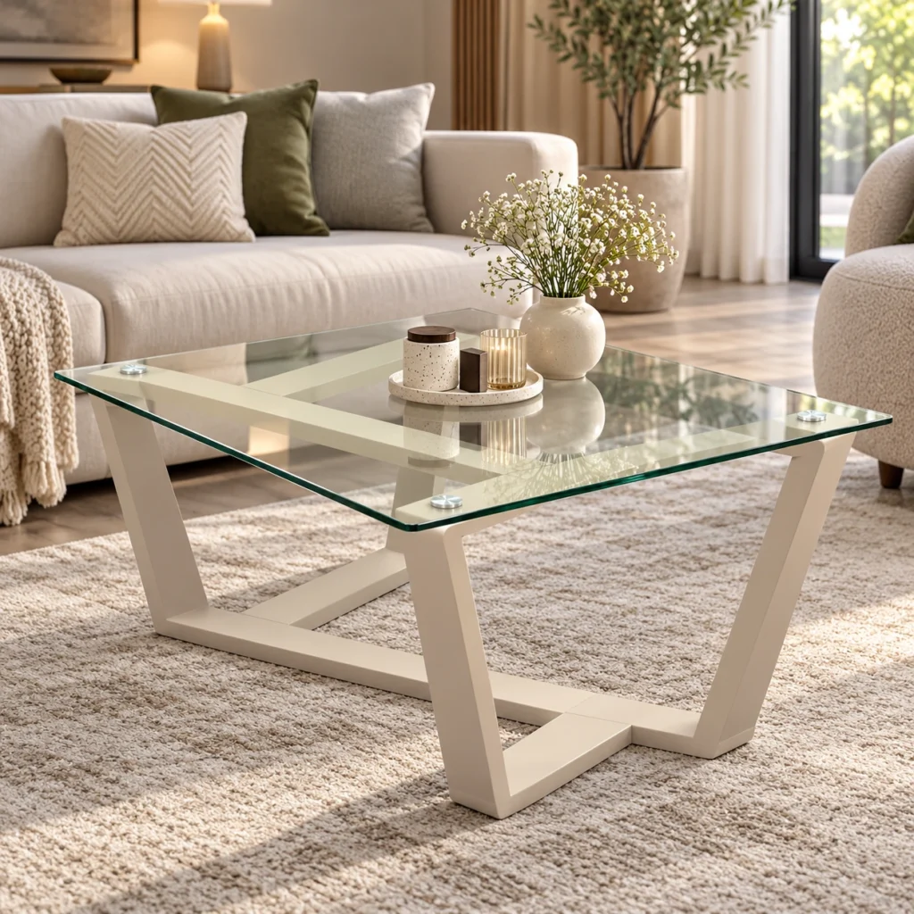 FURNIDAR — Table basse ZED — vue dans le salon / طاولة قهوة ZED